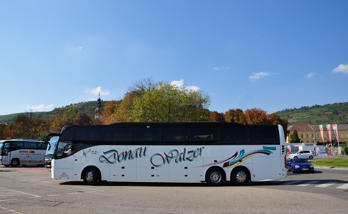 Volvo 9700 vom Busunternehmen WALZER aus sterreich in Krems. 