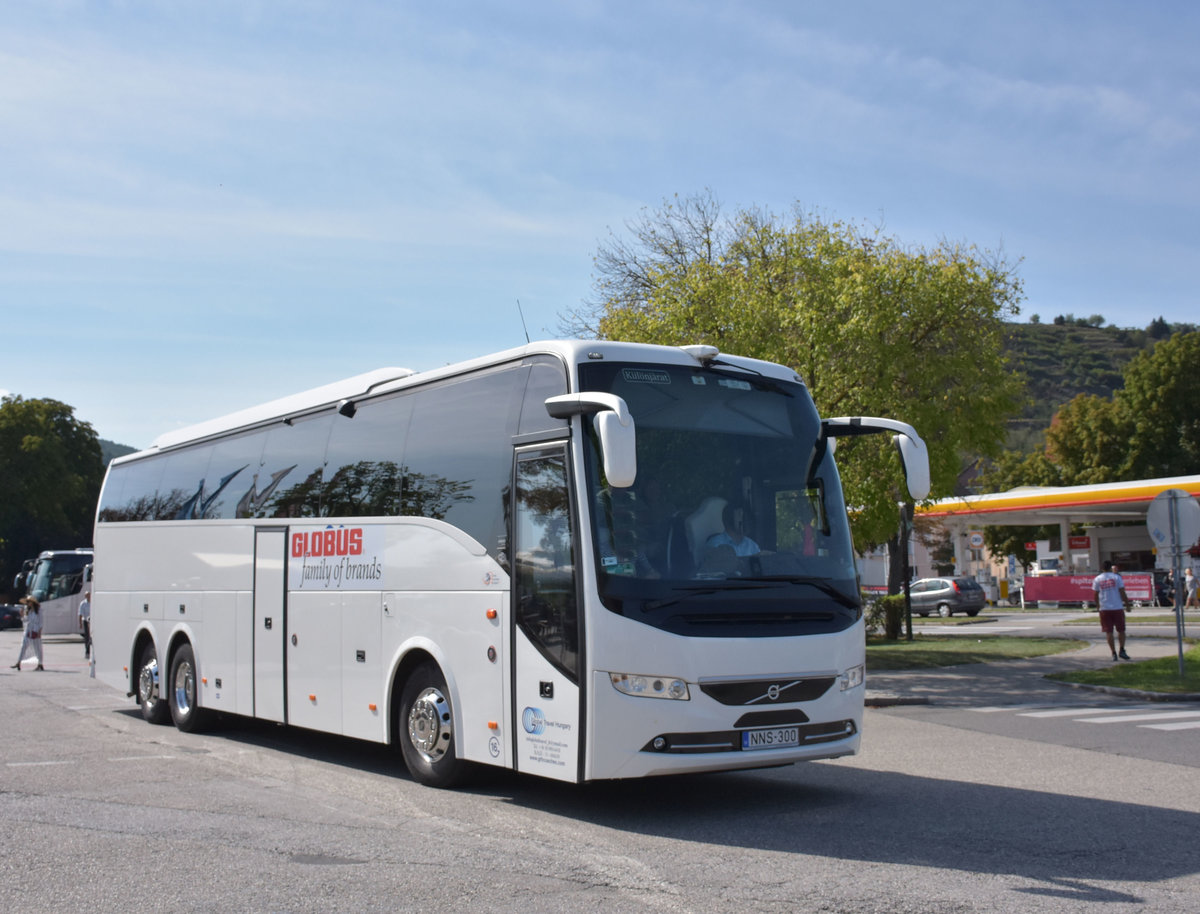 Volvo 9700 von Data Autotrans aus der CZ 2017 in Krems.