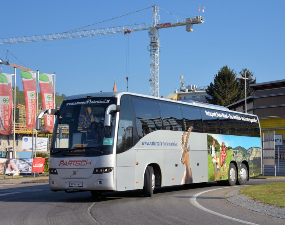 VOLVO 9700 von PARTSCH Reisen aus �sterreich 09/2017 in Krems.