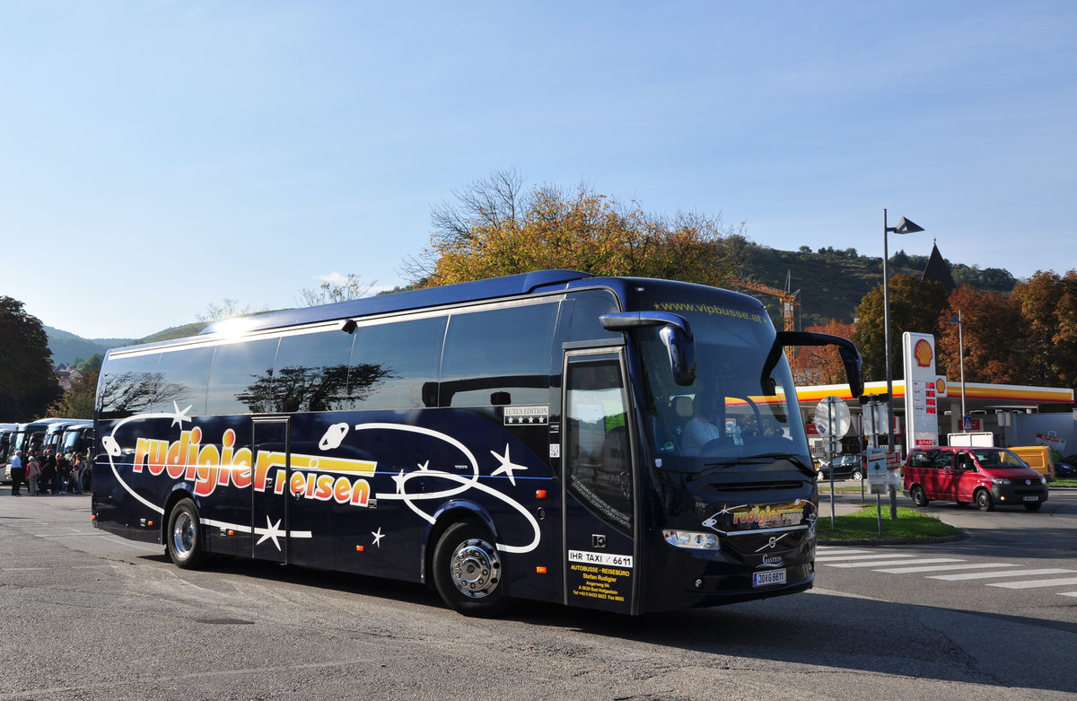 Volvo 9700 vom Reiseb�ro Stefan Rudiger aus �sterreich in Krems gesehen.