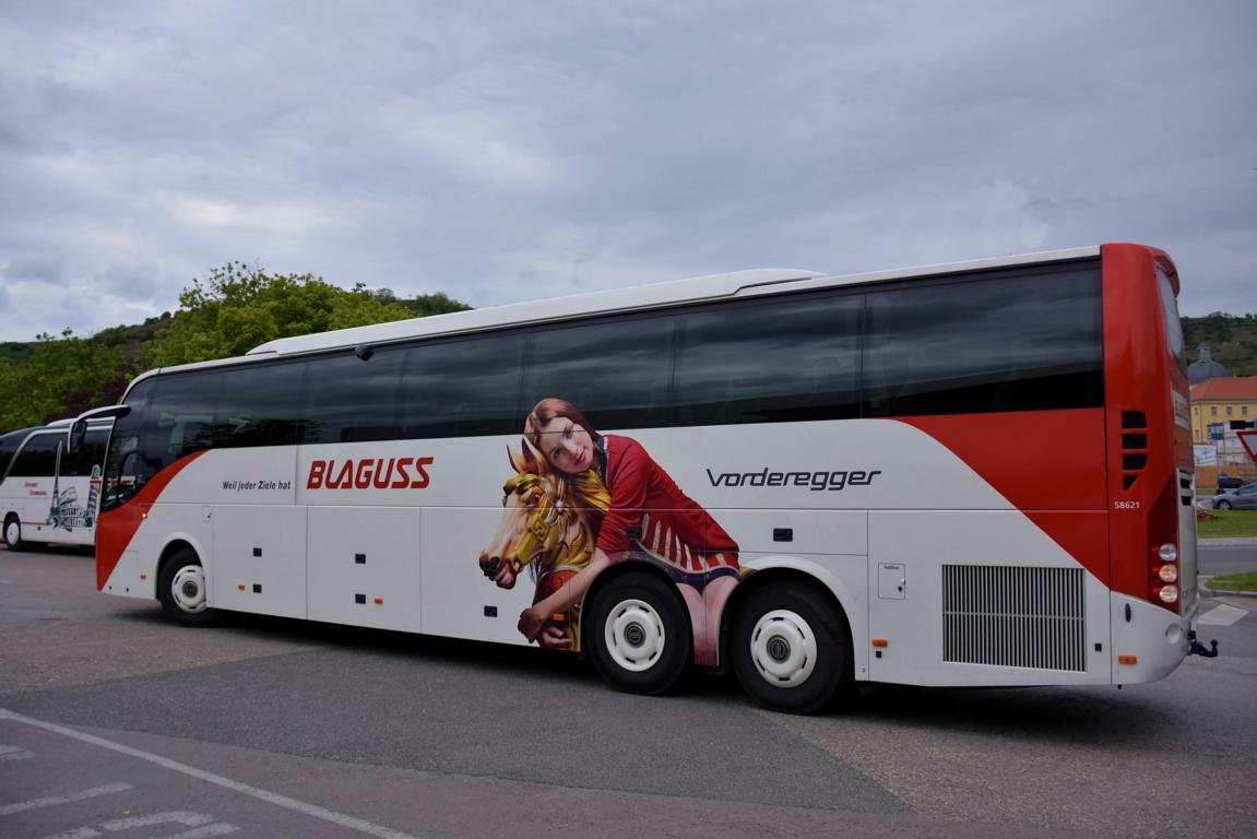 Volvo 9700 von Vorderegger/Blaguss Reisen aus �sterreich in Krems.