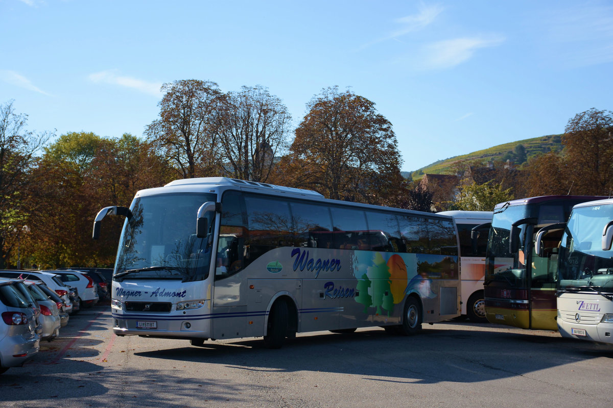 Volvo 9700 von Wagner Reisen aus �sterreich in Krems.