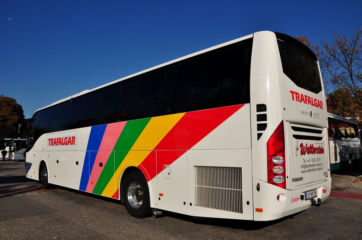 Volvo 9700 von Wetterstein Reisen aus sterreich in Krems gesehen.