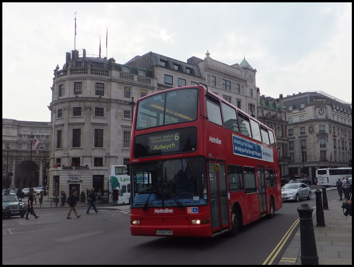 Volvo Plaxton von Metroline in London.