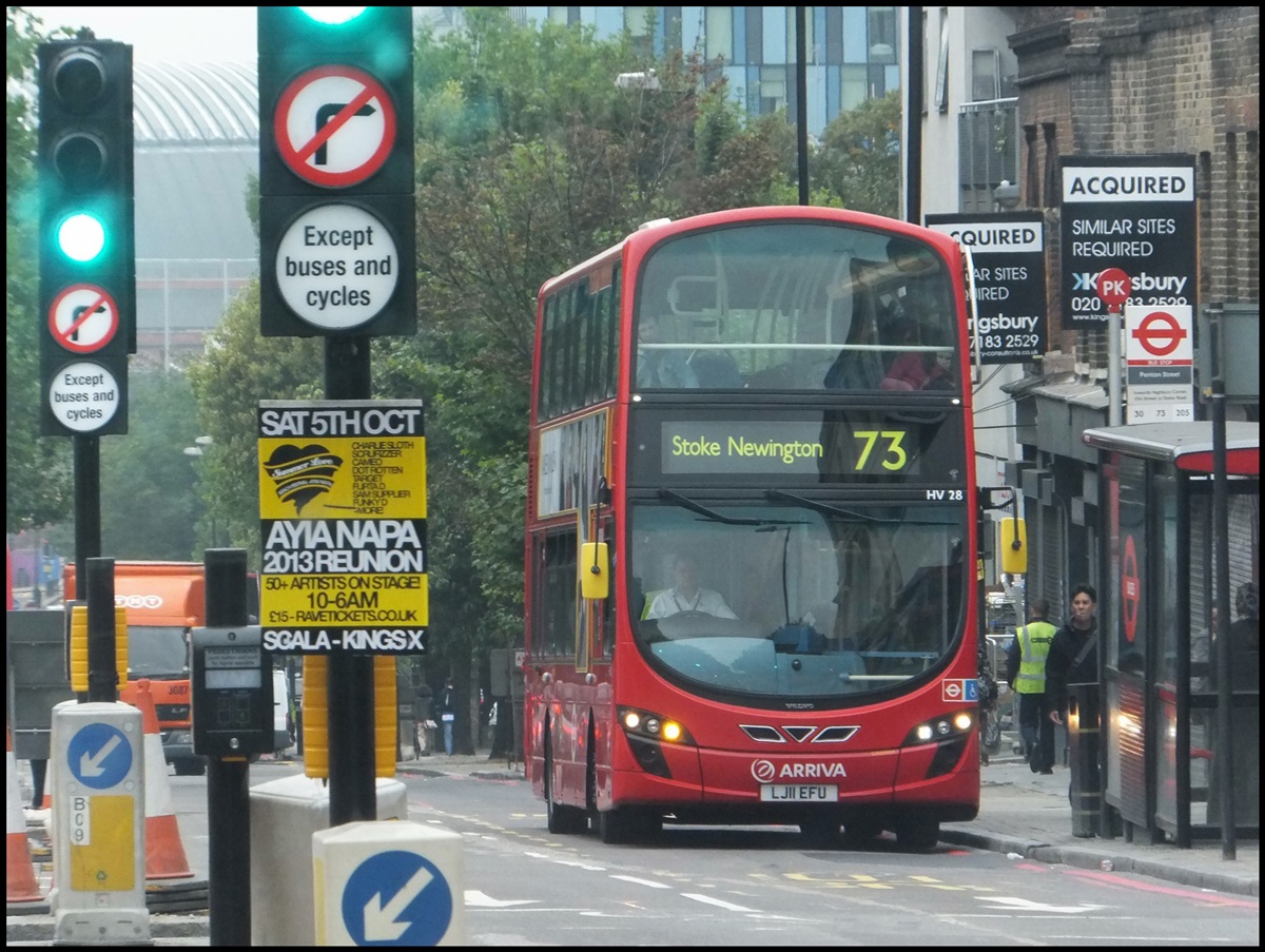 Volvo Wright von Arriva in London.