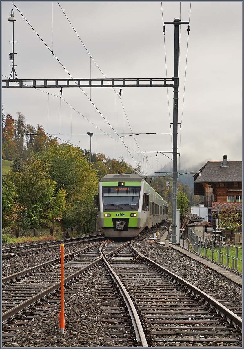 Von Spiez nach Zweisimmen unterwegs, trifft ein BLSD  NINA  in Boltigen ein. 

22. Okt. 2019