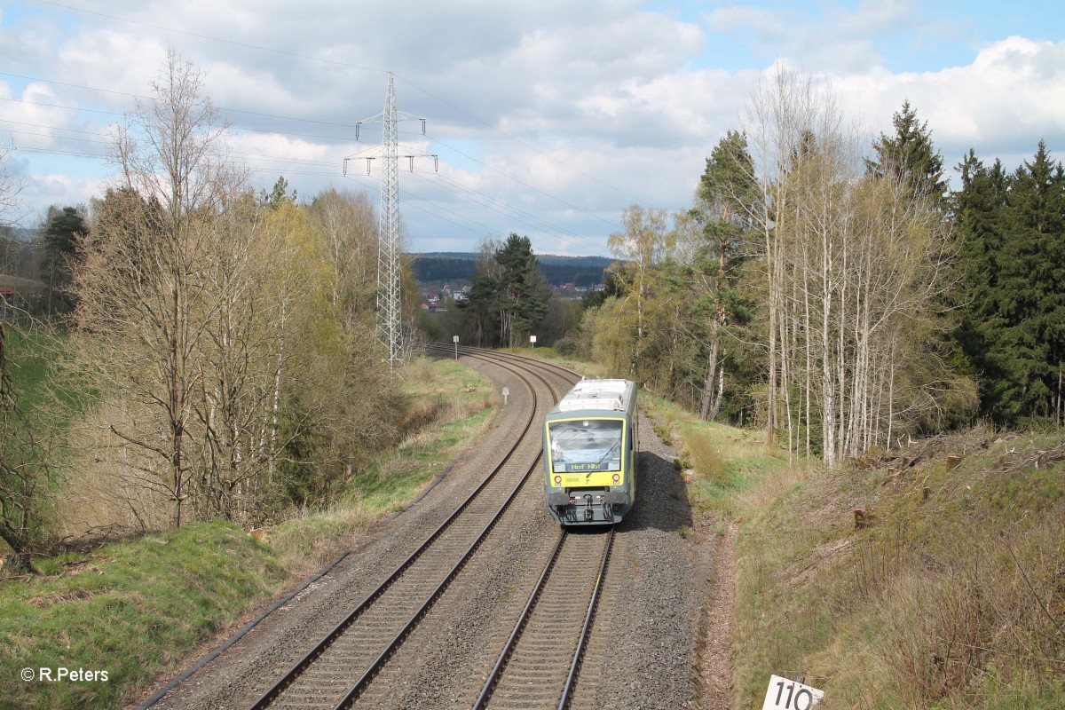 VT650.715 als ag85557 Kirchenlaibach - Hof bei Ritlasreuth. 16.04.14