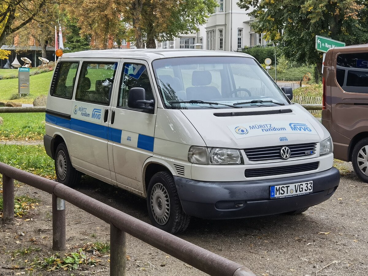VW T4 der MVVG in Waren.