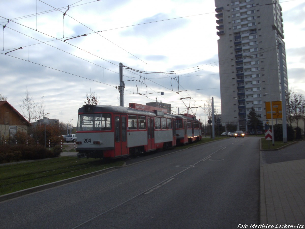 Wagen 1161 und 2 Weitere Tatras der HAVAG kurz vor der Haltestelle An der Eselsm�hle am 21.11.14