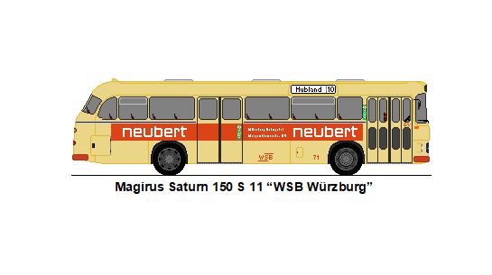 WSB W�rzburg - Nr. 71 - Magirus Saturn 150 S 11