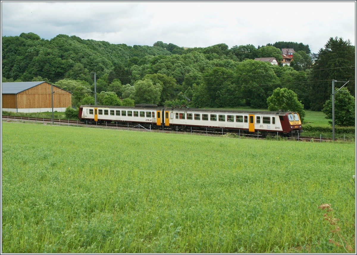 Zwischen Ettelbruck und Michelau konnte dieser  Z2  2013 fotografiert werden.
15. Juni 2013 