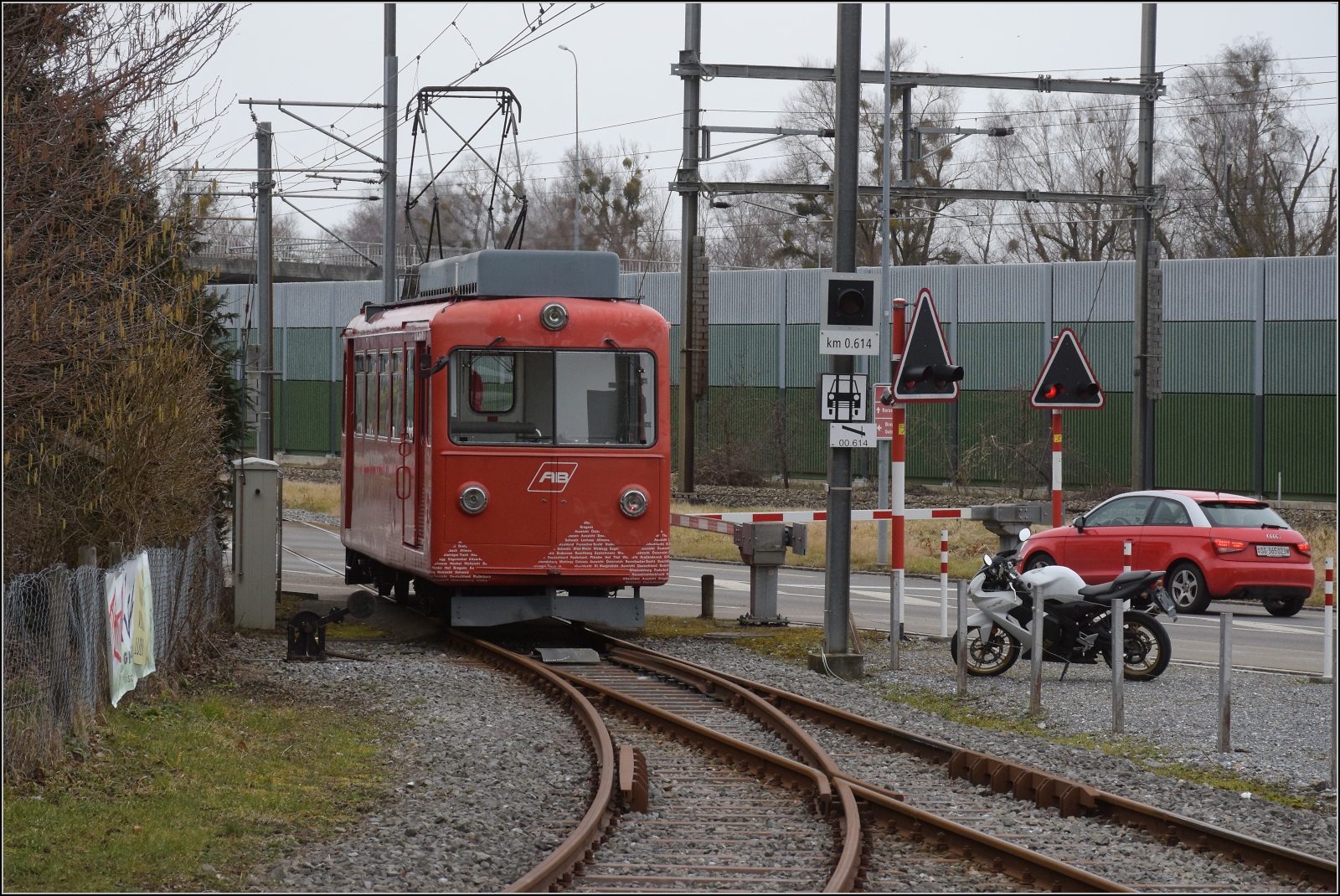 S26-BB-und-IGS-Minitreffen.

Wir entschliessen uns, in Ruderbach auszusteigen und lassen Liseli von dannen ziehen. Februar 2023.