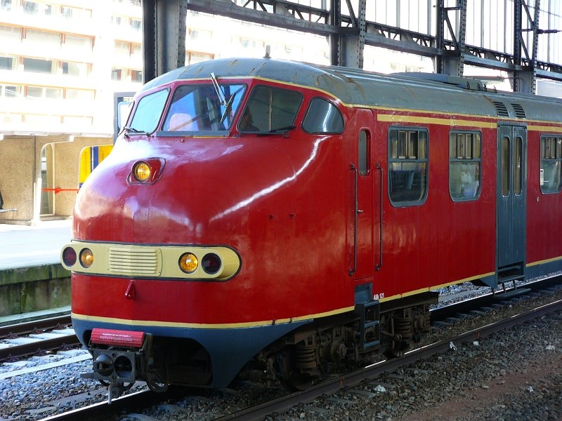 121 als Museumzug in Haarlem wegen Bahnhoffest 30-08-2008.