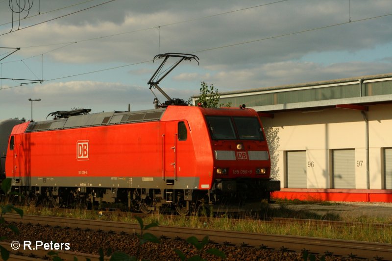 185 056-9 in Obertraubling. 13.09.07