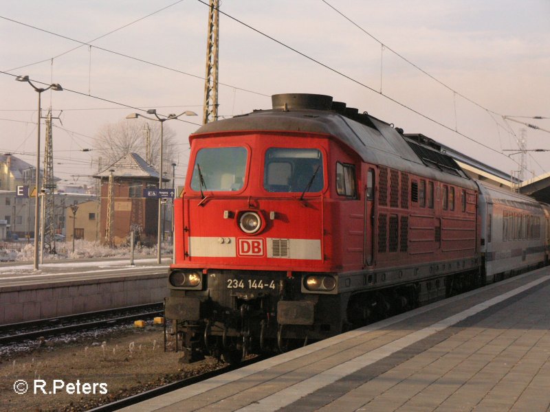 234 144-4 verlsst Frankfurt/Oder mit ein EC nach warschau. 22.12.07