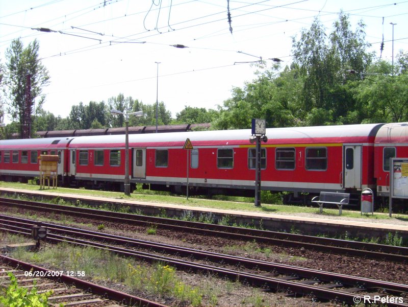 Der zeitweise eingesetzte Fahrradwagen im RB11