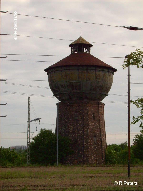 Ein alter wasserturm in Frankfurt/Oder Klingental .18.05.07