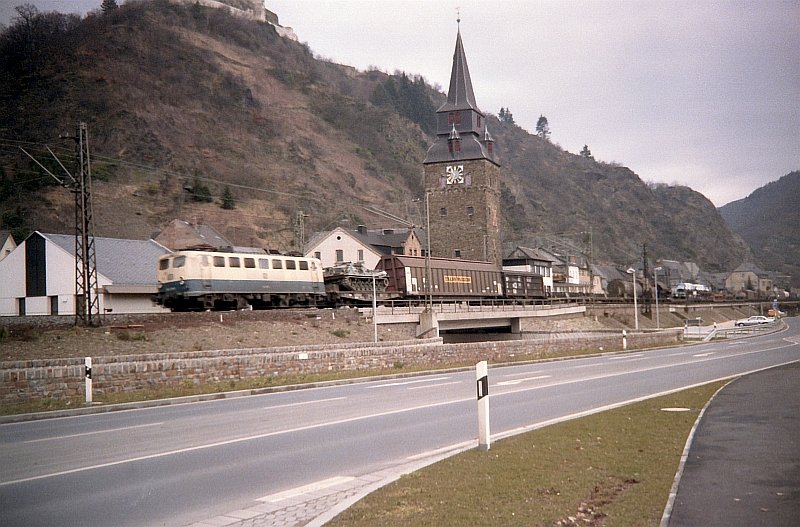 Irgendwo am Rhein, Mrz 1989.