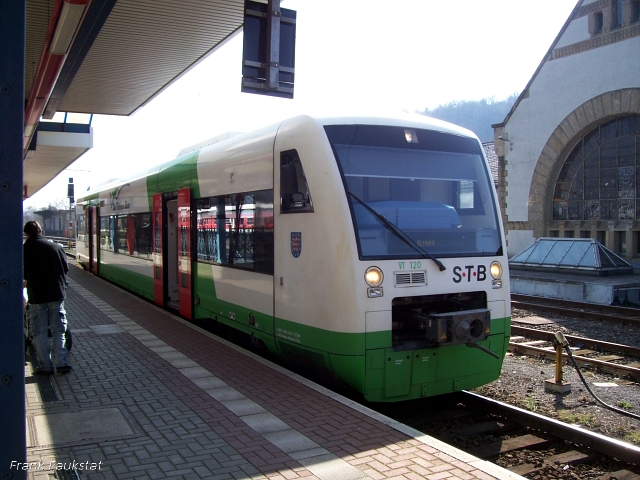 STB VT 120 / 650 520 nach Eisfeld (NVR-Nummer 95 80 0650 520-9 D-STB, Eisenach, 15.03.2007)