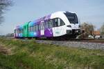 W�hrend ein Radfahrt k�nnte am 14 April 2026 Rrreis/Arriva 256 zwischen Hemmen-Dodeward und Zetten-Andelst auf den Fotochip gerettet werden.