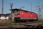 DB Regio 143 305-1 rangiert am altem Bw (gesichtet Berlin N�ldnerplatz, 10.04.2009).