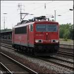 DB Schenker 155 260-3 solo unterwegs zum Gr�nauer Kreuz (Berlin Sch�nefeld, 08.08.2009)