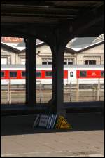 Bauarbeiten S-Bahnhof Warschauer Stra�e: Abgebaut.