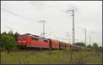 DB Schenker 151 097-3 mit Sch�ttgut am 10.05.2012 in Berlin Wuhlheide