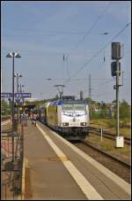 Metronom 146-05 / 146 505-3  Rotenburg (W�mmer)  mit einem Regionalzug am 05.09.2014 auf Gleis 103 im Bahnhof Uelzen