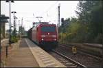 DB Schenker 185 288-8 fuhr mit St�ckgut am 05.09.2014 durch Uelzen
