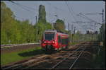 DB Regio 442 141-1 fuhr am 11.05.2017 als RB24 Eberswalde Hbf zum Halt in den Bahnhof Berlin-Hohensch�nhausen ein
