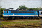 CD 163 076 stand abgebügelt mit einem R im Bahnhof Chlumec nad Cidlinou.