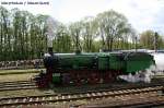 Zu Gast beim Dampfloktreffen ist auch 109.109 in Wolsztyn, 03.05.2008