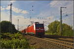 DB Regio 146 020-3 fuhr mit der RB40 Burg (b. Magdeburg) am 08.09.2018 am Abzweig Magdeburg-Eichenweiler vorbei.