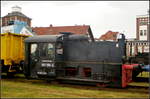 DR 100 196-5 stand mit weiteren Loks whrend des Familienfest der Magdeburger Eisenbahnfreunde e.V. am 09.09.2017 am Wissenschaftshafen in Magdeburg