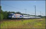 PKP IC 5 370 002 / EU44-002 mit dem EC44 Warszawa Wschodnia - Berlin Hbf am 06.07.2013 als Umleiter durch die Berliner Wuhlheide