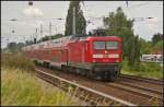 DB Regio 112 123 mit dem RE3 Wnsdorf-Waldstadt am 13.07.2013 in Berlin-Karow