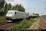 ITL 185 548-5 mit Kesselwagen (Zulassung D/A/H, gesichtet Berlin Staaken 11.07.2008).