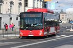 MAN Stadtbus mit Biogasantrieb am 20.09.2016 in Stockholm.