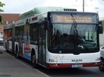 MAN Lion's City CNG der Stadtverkehrsgesellschaft mbH Frankfurt Oder in Frankfurt.