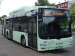 MAN Lion's City CNG der Stadtverkehrsgesellschaft mbH Frankfurt Oder in Frankfurt.