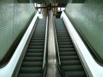 Roltreppe Gleis 10 und 11 Amsterdam Centraal Station 24-09-2014.