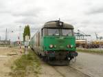 SNCF FRET dieselloks 467453 und 467544 Watergang, Hafen Antwerpen, Belgien 10-05-2013.