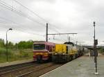 NMBS Diesellok 7867 Antwerpen Noorderdokken 10-05-2013.