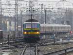 NMBS Lok 2160 Brussel Zuid 22-03-2018.