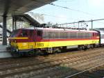 NMBS 1185 mit Zug Brussel-Amsterdam fotografiert in Rotterdam Centraal Station am 20-04-2009.