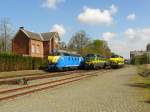 NMBS Diesellok 6202, 6219 und 6253 mit M2-Wagen.