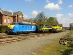 NMBS Diesellok 6202, 6219 und 6253 mit M2-Wagen.