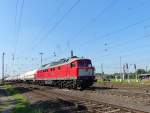 DB Schenker Diesellok  Ludmilla  232 908-4 mit Gterzug.