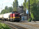 LaS (Logistik auf Schienen GmbH Duisburg) Diesellok 203 008-8 von Fahrzeug-Vermietung Duisburg GmbH.